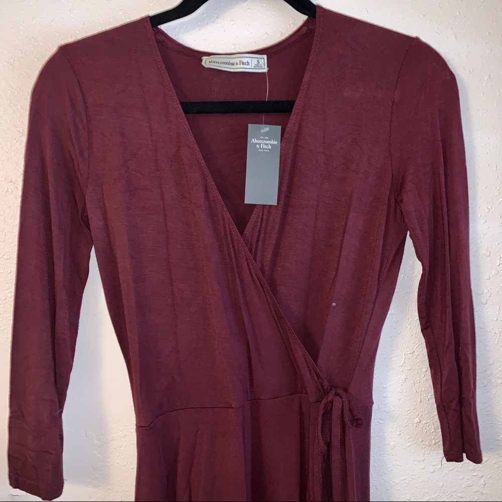 Abercrombie and Fitch Faux Wrap Dress